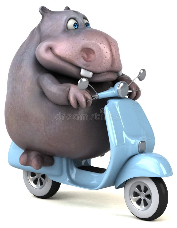 Hippo Scooter Stock Illustrations – 79 Hippo Scooter Stock Illustrations,  Vectors & Clipart - Dreamstime