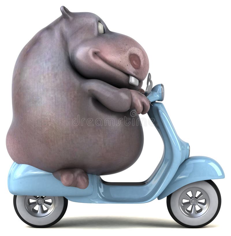 Hippo Scooter Stock Illustrations – 79 Hippo Scooter Stock Illustrations,  Vectors & Clipart - Dreamstime