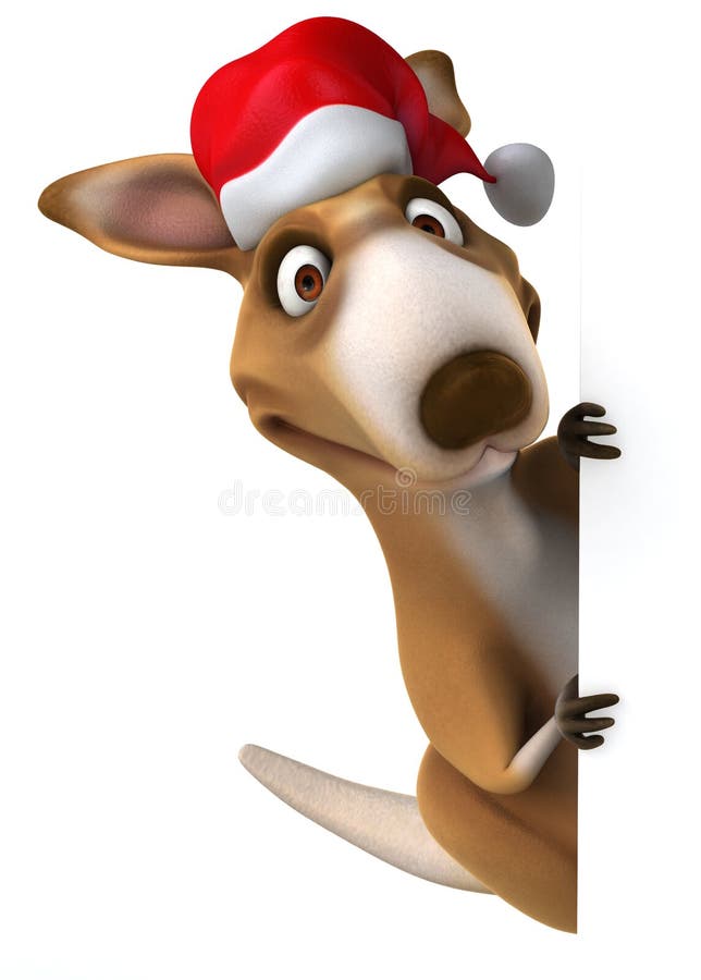 Christmas Kangaroo Stock Illustrations 203 Christmas Kangaroo Stock
