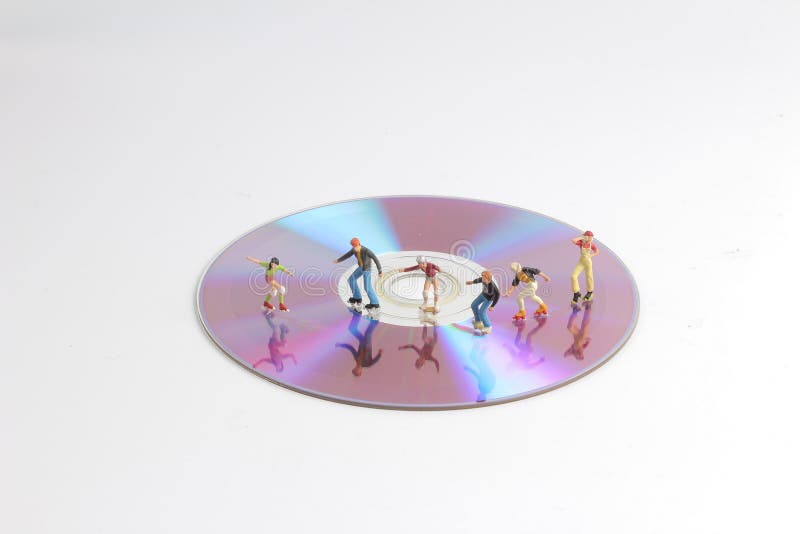 the fun of Tiny toy skaters on CD