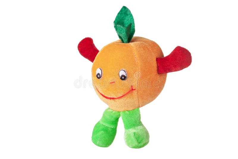 Fun toy orange stock image. Image of orange, kind, colorful 176064031