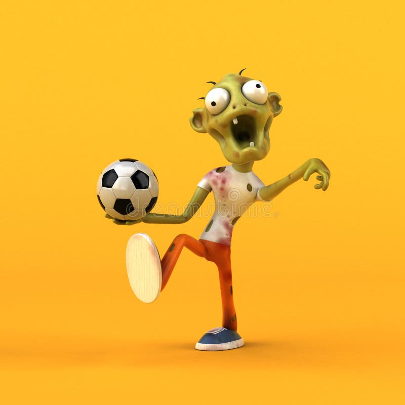 Zombie Football Cartoon Stock Illustrations 73 Zombie Football