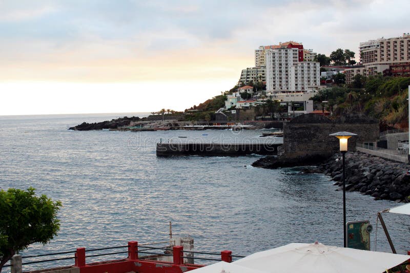 Funchal in Madeira stock image. Image of house, harbour 32815677