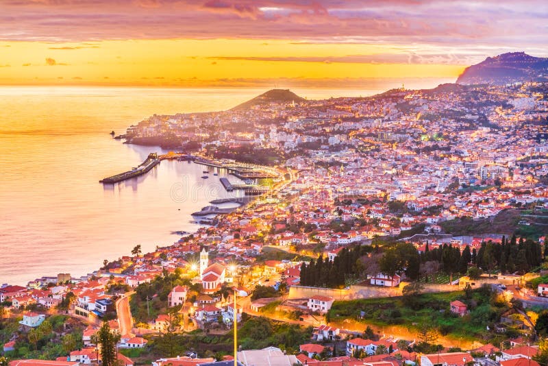 Funchal Madeira Island, Portugal Stock Photo Image of landscape