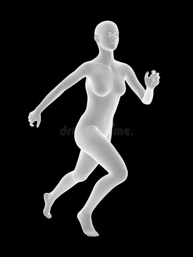 Funcionamiento de la mujer libre illustration Funcionamiento de la mujer libre illustration