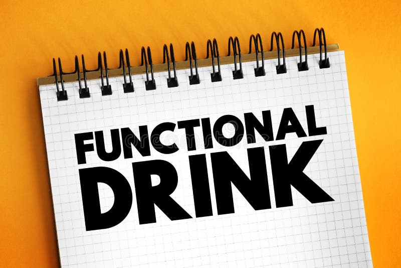 Functional Drink Nonalcoholic Drink Which Benefits Specific Bodily