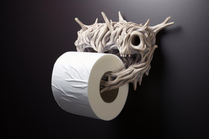 Functional Toilet Paper Holder Functional Toilet Paper Holder