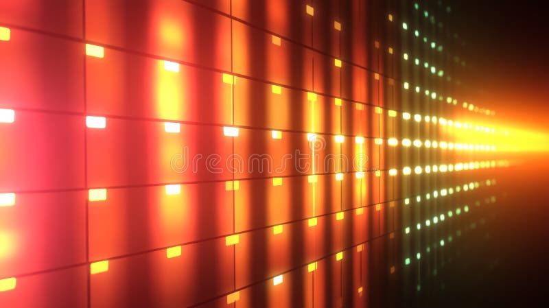 Fundal abstract futurist, cu modele de lumină strălucitoare pentru proiectele de design creativ royalty free illustration