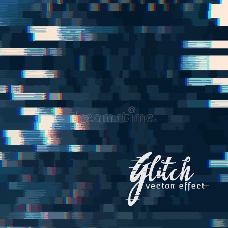 Fundal abstract vectorial cu glitch digital vector illustration