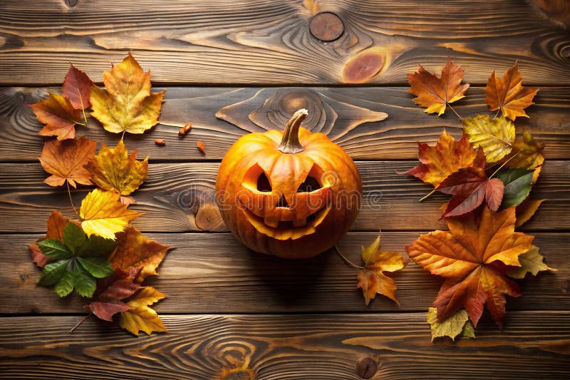 Fundal alb dovleac înfricoșător de Halloween royalty free illustration