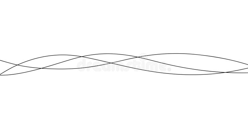 Fundal alb simplu minimalist modern cu ilustrare vectorială abstractă a liniilor ondulate royalty free illustration