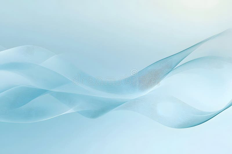 Fundal albastru abstract : design elegant și neted royalty free illustration