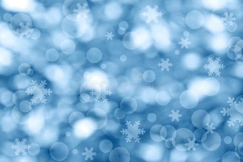 Fundal albastru de Crăciun stock images