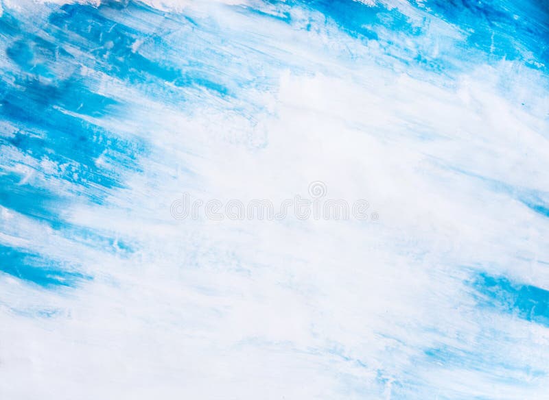 Fundal acuarelă albastru stock image