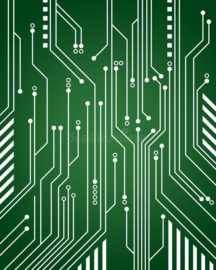 Fundal circuit informatic stock illustration