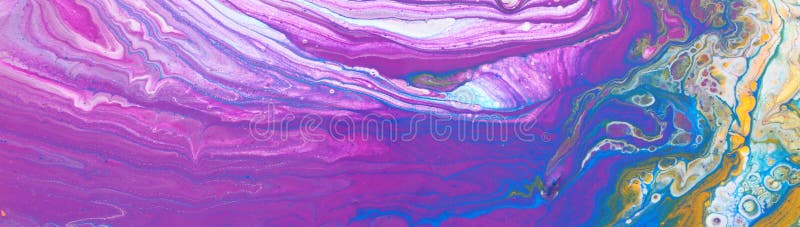 Fundal cu efect marbleizat. culori albastru violet roz și alb creative. banner royalty free stock photo