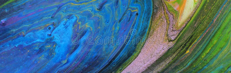 Fundal cu efect marbleizat. culori creative verzi și albe. banner royalty free stock images