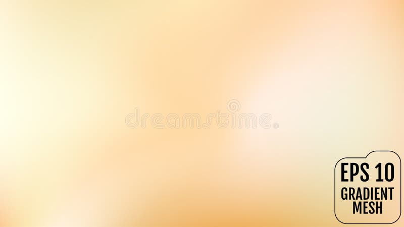 Fundal cu gradient de culoare portocaliu-auriu și galben-încețoșat cu lumină. fundal vacanță. ilustrare vectorială. concept de cel stock illustration