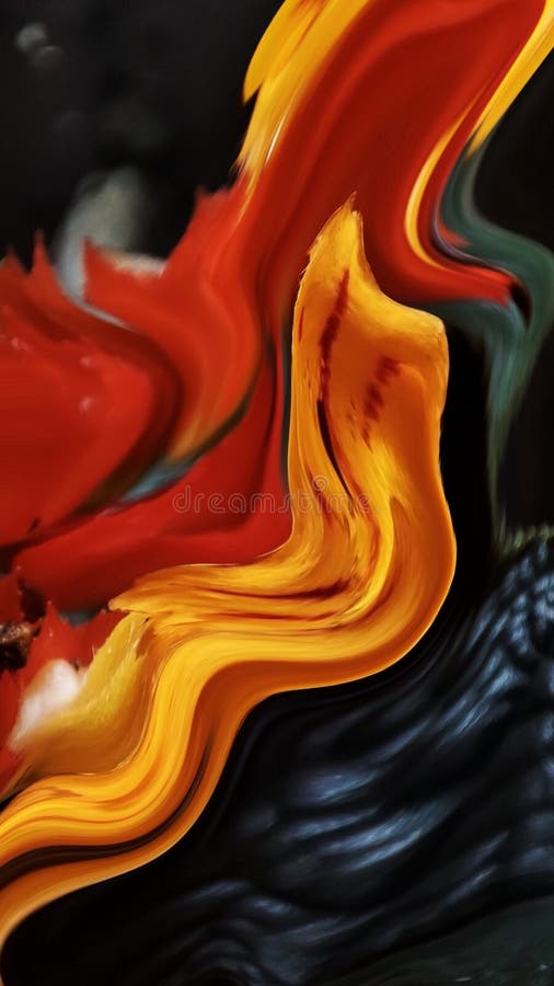 Fundal de fundal abstract cu linii curgătoare elegante stock illustration