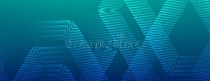 Fundal digital hexagonal. design de artă hexagonală pentru linia de dungi futuristică pentru broșură de poster vector illustration