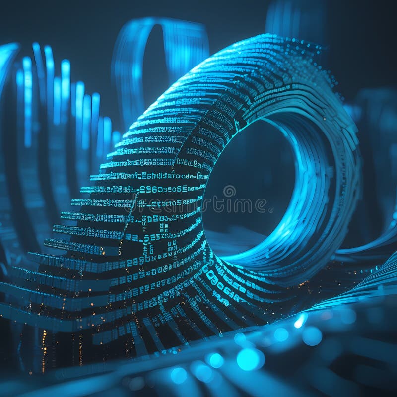 Fundal din fibră optică cu multe puncte de lumină. Nucleu neon : HighTech Futuristic Circuit Board în stil Cyberpunk vector illustration