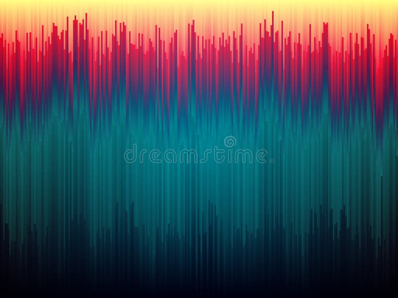Fundal eroare. distorsiune date imagine. concept linii abstracte de culoare. dungi verticale strălucitoare. forme gradient vector illustration