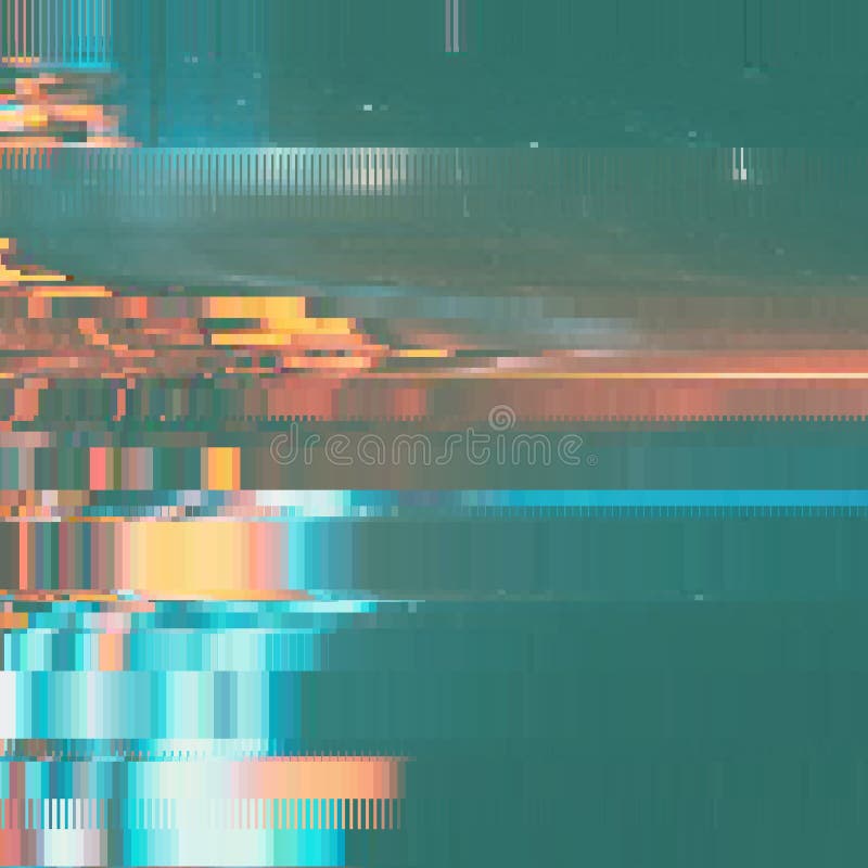 Fundal eroare vectorială. distorsiune digitală a datelor imaginii. fundal abstract colorat pentru design-uri. royalty free illustration