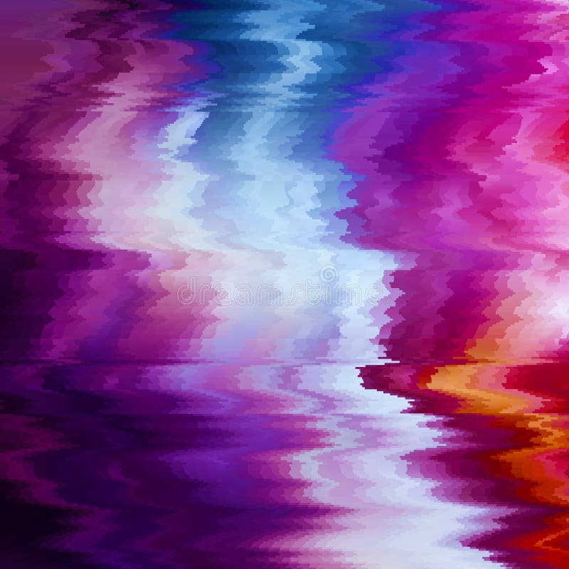 Fundal eroare vectorială. distorsiune digitală a datelor imaginii. fundal abstract colorat pentru design-uri. royalty free illustration