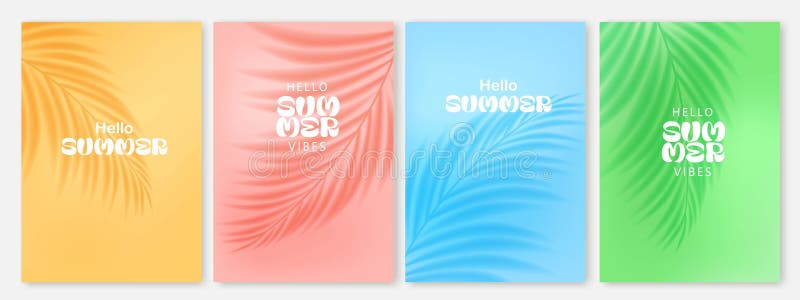 Fundal exotic de vară. Frunze de palmier. Frunze tropicale. Design pentru tapet de banner de copertă pentru carduri. Abstract moal vector illustration
