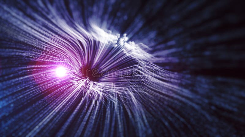 Fundal explozie vortex Shockwave vector illustration