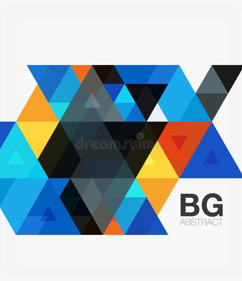 Fundal geometric modern royalty free illustration