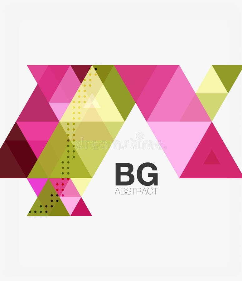 Fundal geometric modern royalty free illustration