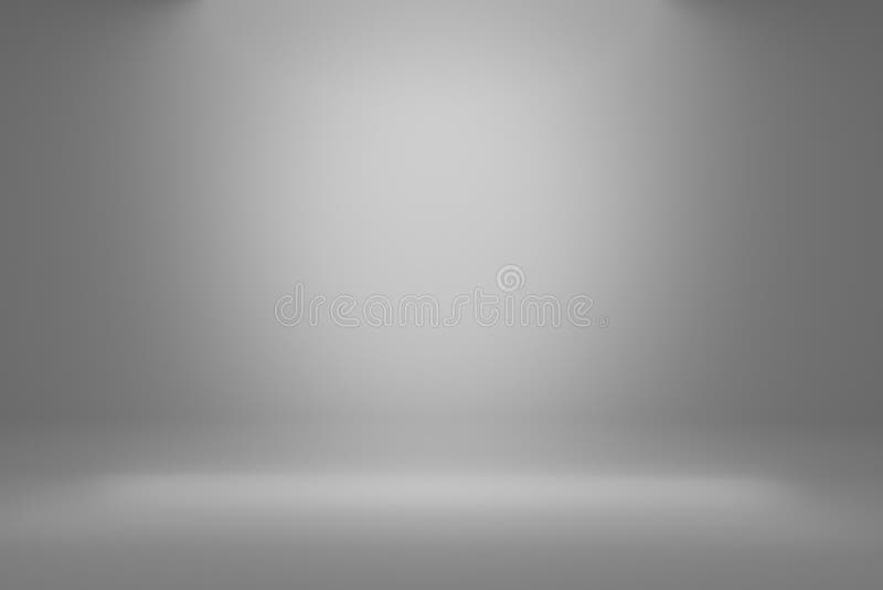 Fundal gradient gri gol cu afișarea produsului. fundal alb sau studio gol cu podea din cameră. textură abstractă de fundal stock photography