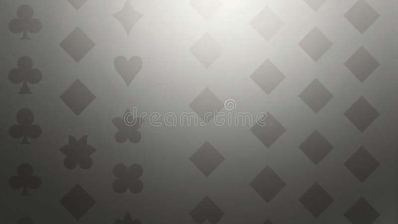 Fundal Gri Cu Costume De Cărți De Joc royalty free illustration