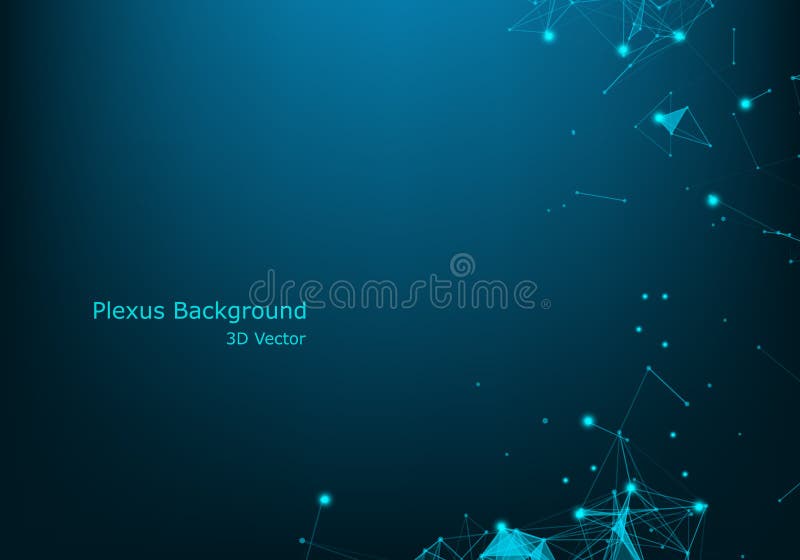 Fundal mare de vizualizare a datelor. fundal virtual virtual futurist modern. tiparul rețelei științifice pentru liniile de conect royalty free illustration