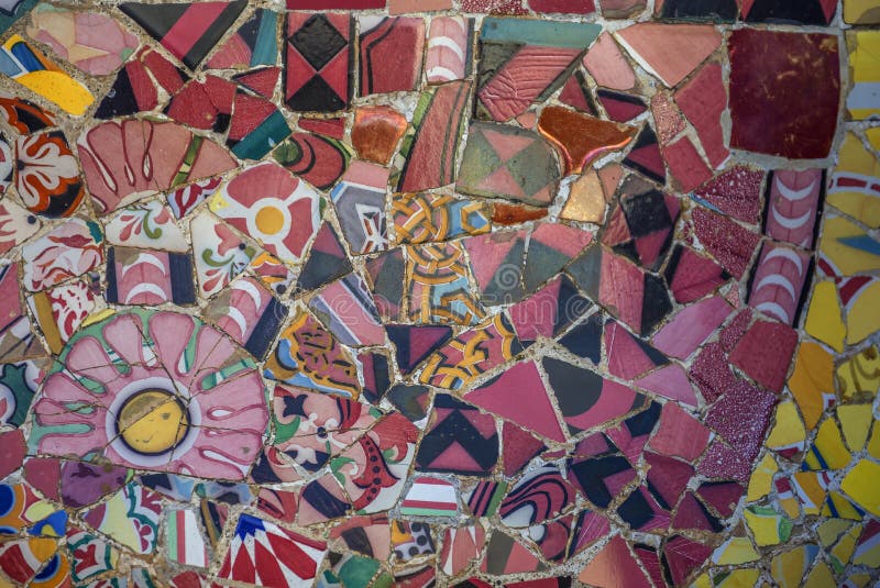 Fundal mozaic colorat abstract stock image