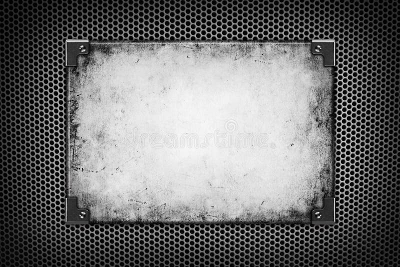 Fundal orizontal cu ochiuri metalice royalty free stock image