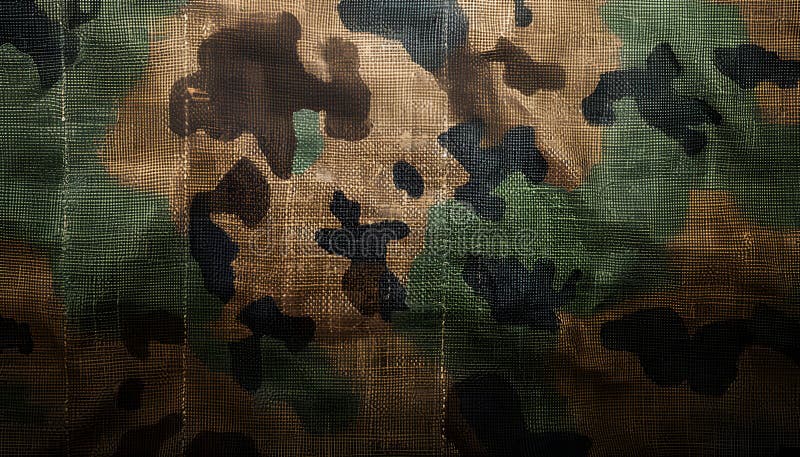 Fundal structură camuflată. Textura țesăturii camuflate de fond generată