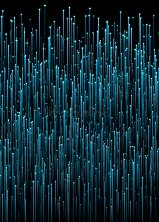 Fundal strălucitor abstract cu strălucire albastră royalty free illustration