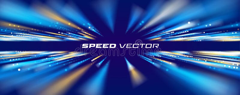 Fundal vectorial al conexiunii de viteză. tehnologie de transfer al datelor din baza de date royalty free illustration