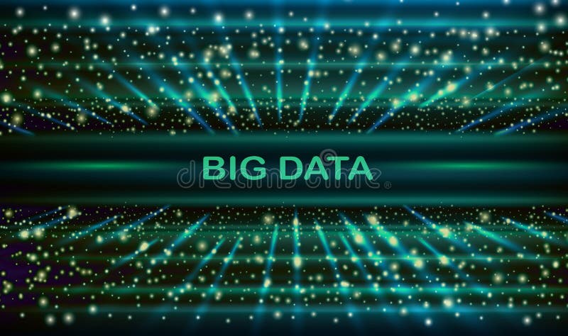 Fundal vectorial al conexiunii de viteză. transfer date bază de date stock illustration