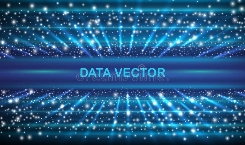 Fundal vectorial al conexiunii de viteză. transfer date bază de date vector illustration
