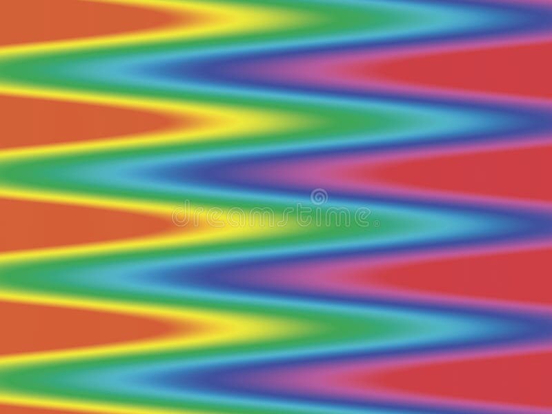 Fundal zigzag spectru stock illustration