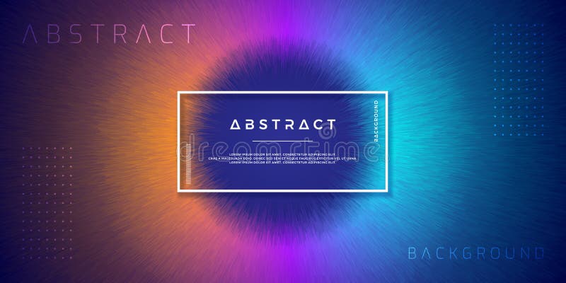 Fundaluri dinamice abstracte pentru elementele dvs. de design și altele cu culoare portocalie violet și albastru deschis royalty free illustration