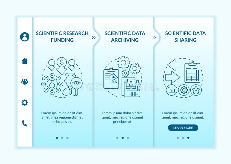 Scientific Research Brochure Template Stock Vector Illustration of Scientific Research Brochure Template Stock Vector Illustration of