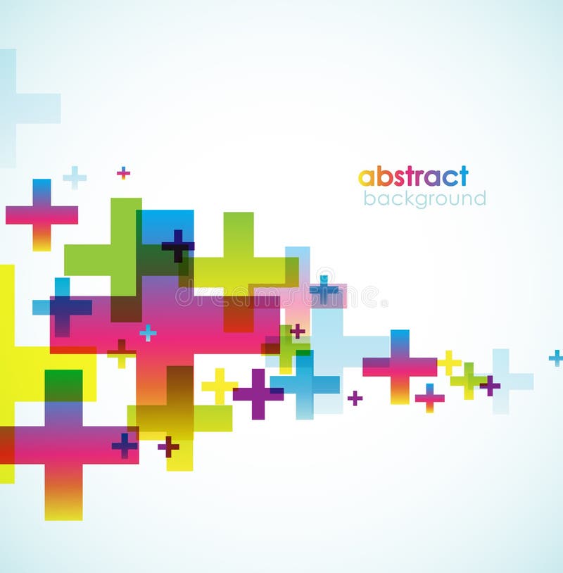 Fundo abstrato colorido ilustração royalty free