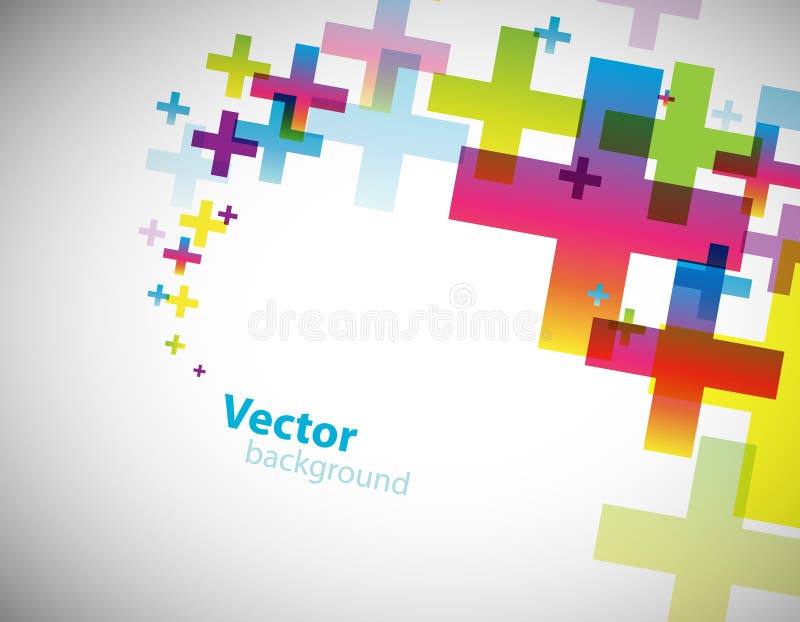 Fundo abstrato colorido ilustração stock