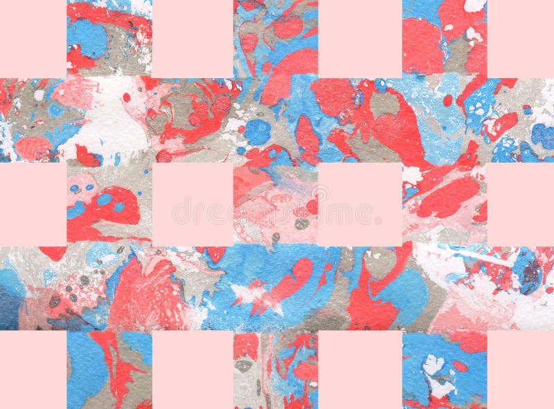 Fundo abstrato colorido com listras ilustração stock