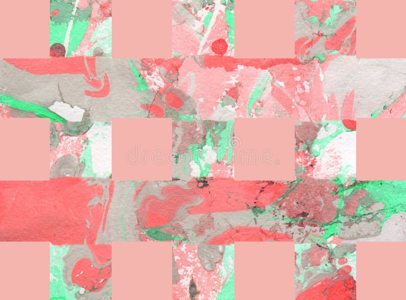 Fundo abstrato colorido com listras ilustração do vetor