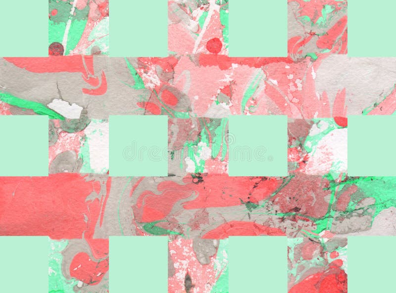 Fundo abstrato colorido com listras ilustração royalty free